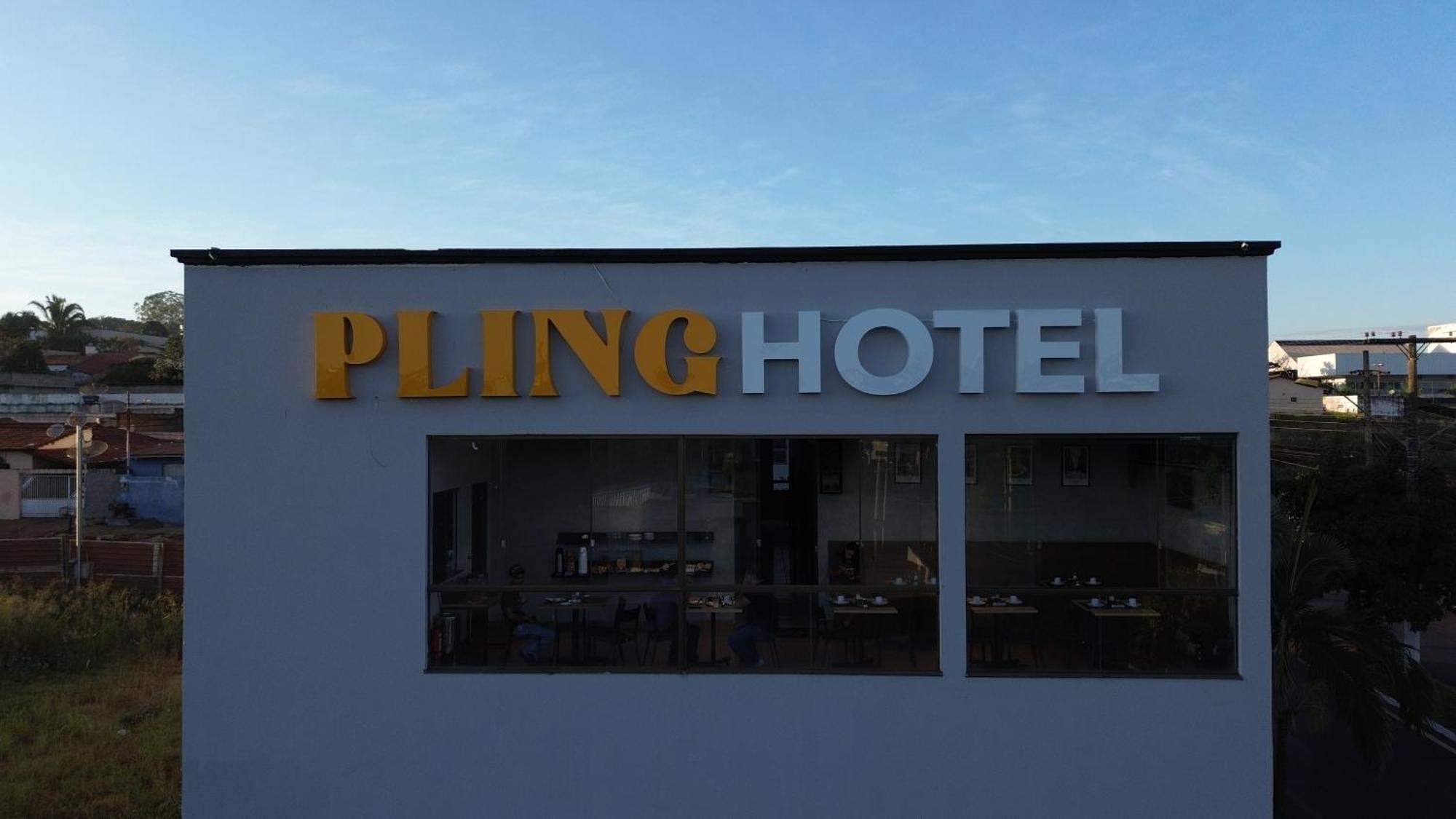 Pling Hotel Jataí Esterno foto