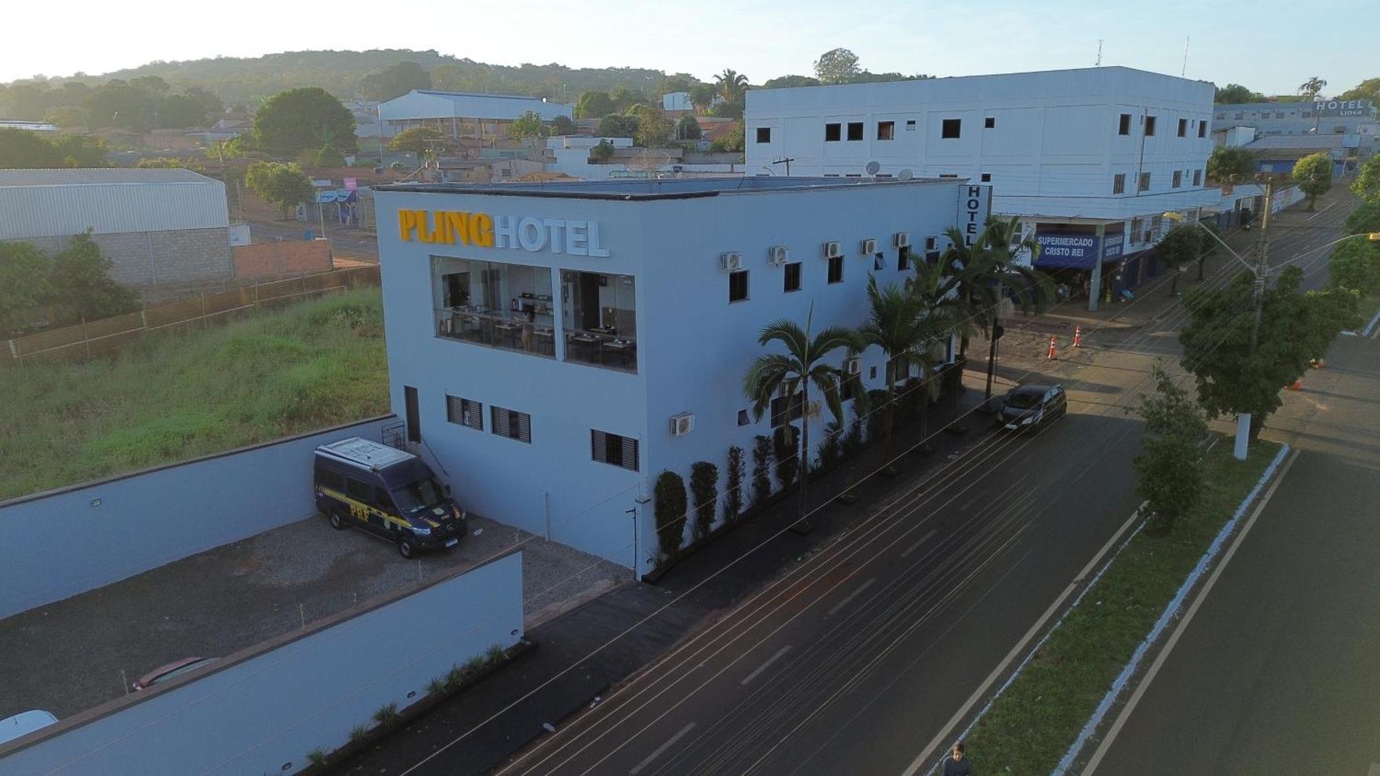 Pling Hotel Jataí Esterno foto