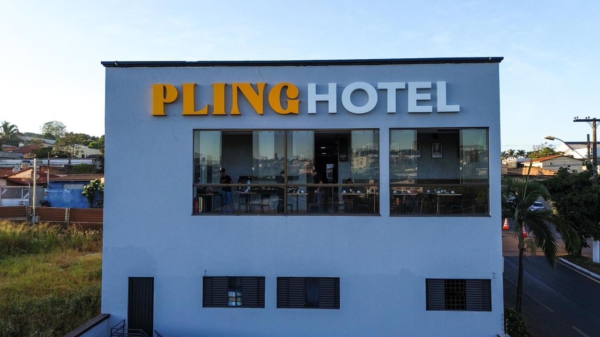 Pling Hotel Jataí Esterno foto